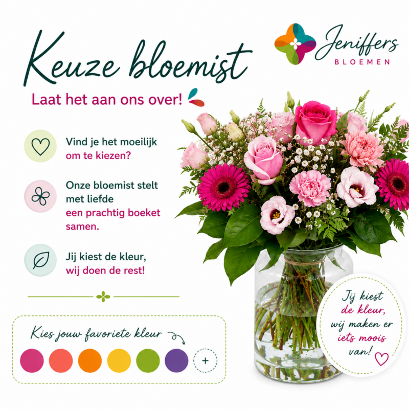Boeket keuze bloemist